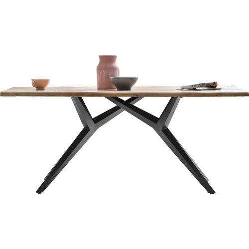 Tisch 160x85 cm Akazie natur Esstisch Speisetisch Küchentisch Esszimmer Küche