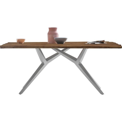 Tisch 200x100 Teak Holztisch Esstisch Küchentisch Wohnzimmertisch Speisetisch