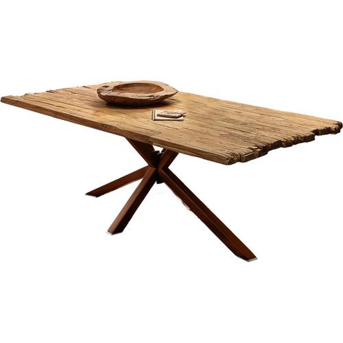 Tisch 200x100 Teak Holztisch Esstisch Küchentisch Wohnzimmertisch Speisetisch