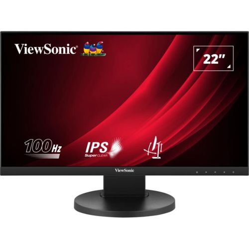 ViewSonic VG2208A 22'' (56 cm) Full HD 100Hz Ergonomischer Monitor mit USB-Hub