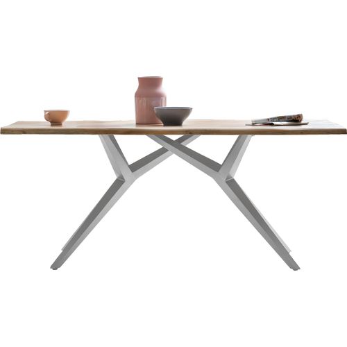 Tisch 160x85 cm Akazie natur Esstisch Speisetisch Küchentisch Esszimmer Küche