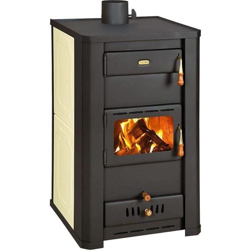 Wasserführender Kaminofen Holzofen Prity S3W21 5 + 21 kw EEK-A