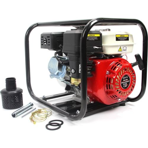 Benzin Motorpumpe 7PS Gartenpumpe 3