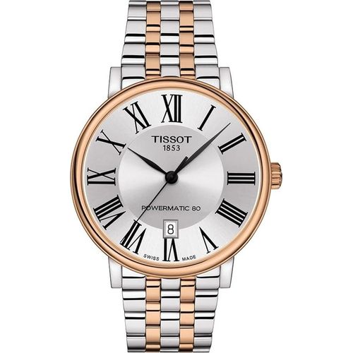 Tissot Carson Premium Powermatic 80 T1224072203300 Uhr – Stahl – Mehrfarbig – 40 mm