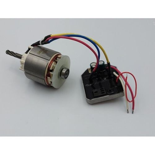 Rotor, Stator mit Wechselrichter kpl.