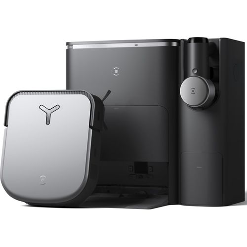 ECOVACS Staubsaugerroboter und Handstaubsauger DEEBOT X2 Combo 2in1 mit vierstufigem Filtersystem black One Size