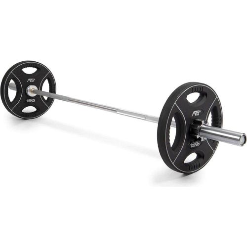 Sport Fitness Training Gewichtsscheiben (2x 5kg - 25kg) + Trainingsstange 2,2m