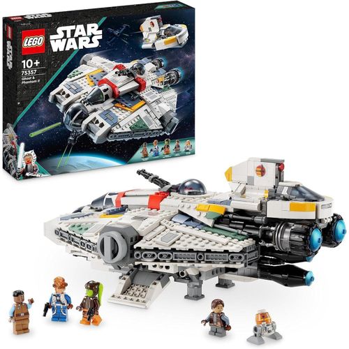 LEGO® Konstruktionsspielsteine Star Wars Ghost & Phantom II Set 2, Ahsoka-Fahrzeuge aus Bausteinen, (Geschenk Weihnachten, Geburtstag, Frauen Männer)