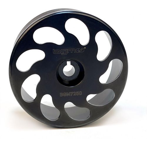 Kupplungsglocke BGM PRO Piaggio Ciao, Bravo, Boxer, Si einteilig mit Kühlrippen, CNC Germany, Modelle mit Variomatik