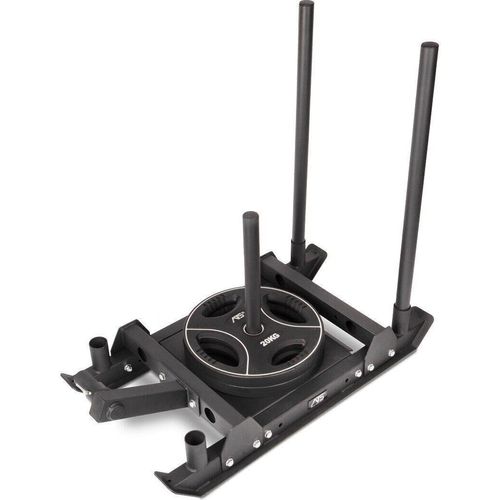 Functional Training mit Gewischtsscheiben (2x 5kg - 25kg) & Gewichtsschlitten