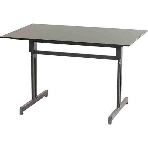 Gartentisch ></noscript>Gastro< in anthrazit - 120x74x80 (BxHxT)