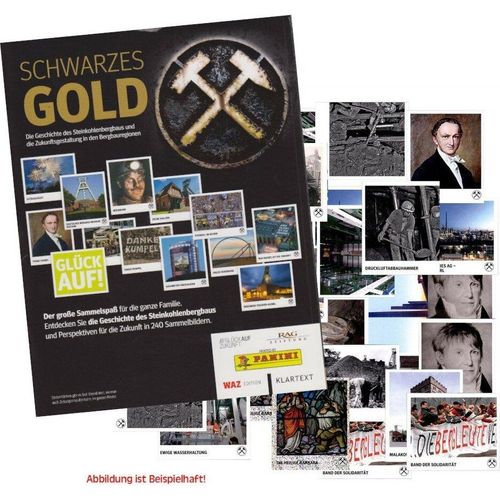 Schwarzes GOLD - Sammelsticker - Komplettsatz + Album
