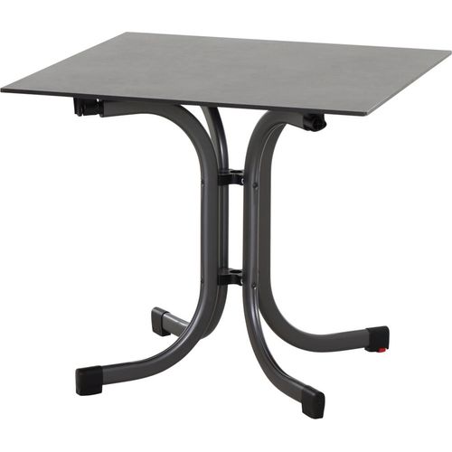 Gartentisch ></noscript>Sola< in matt-anthrazit, dark stone - 80x70x80 (BxHxT)