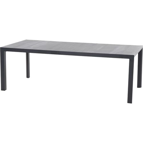 Gartentisch ></noscript>Silva< in matt anthrazit, wood grey - 220x74x100 (BxHxT)