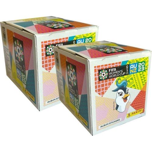 Panini FIFA Frauen WM 2023 - Sammelsticker - 2 Displays (100 Tüten)