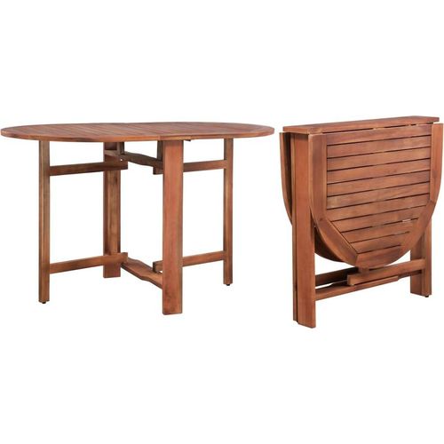 Gartentisch 120x70x74 cm Akazie Massivholz