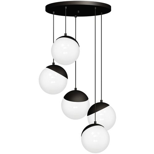 Deckenleuchte Sfera Black Pendelleuchte 5Xe14 Deckenlampe