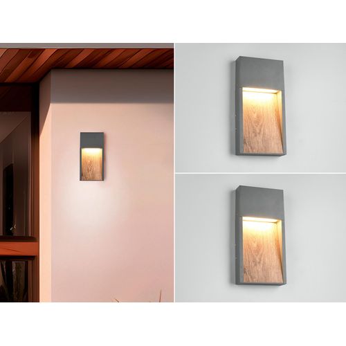 LED Wandlampen Außenbeleuchtung, Fassadenbeleuchtung Hauswand & Balkonlampen