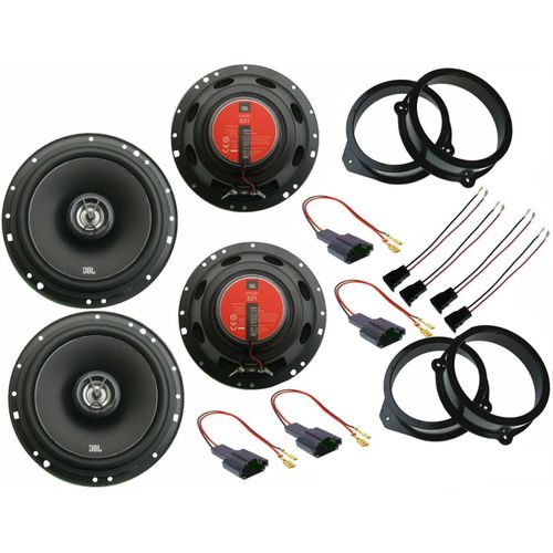 JBL Lautsprecher Set für Audi A4 B7 8E Bj 00- 04 Tür vorne hinten 700 Watt
