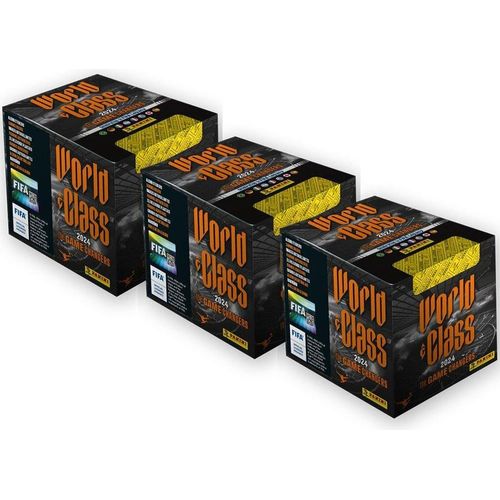 World Class - 2024 - Sammelsticker - 3 Displays (150 Tüten)