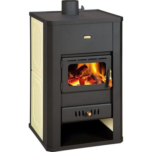 Wasserführender Kaminofen Holzofen Prity S3W17 4.7 + 17 kw