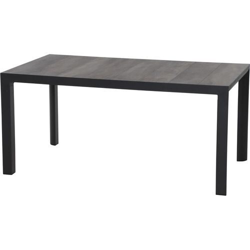 Gartentisch ></noscript>Silva< in matt anthrazit, washed grey - 160,5x74x90 (BxHxT)