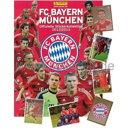 Panini - FC Bayern München - Stickerkollektion 2012/13 - Komplettsatz + Leeralbum