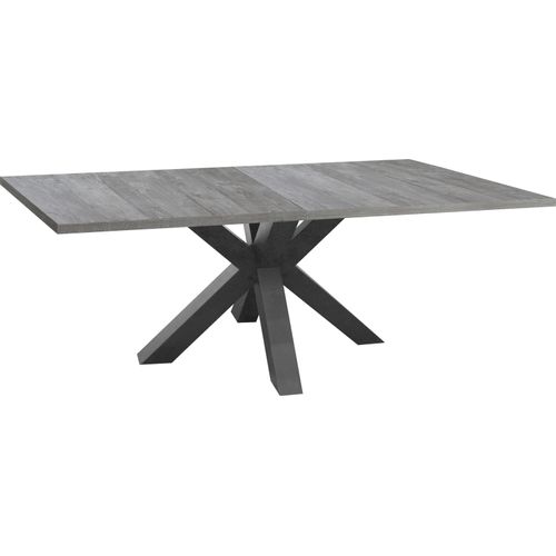 Esstisch ></noscript>Big System< in graphit / beton - 200x75x100cm (BxHxT)