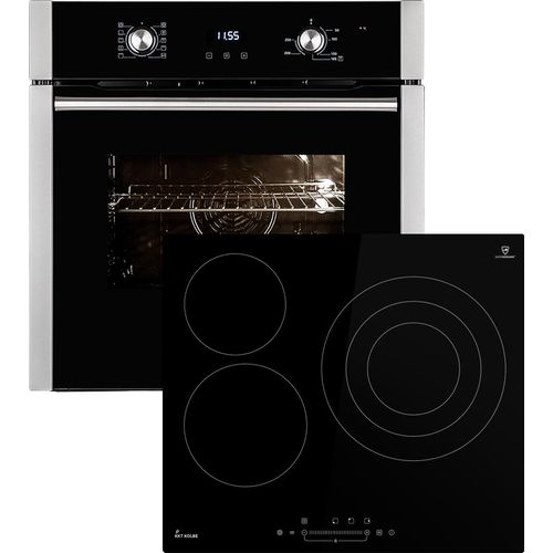 Backofen und Kochfeld SET8010KF593SP