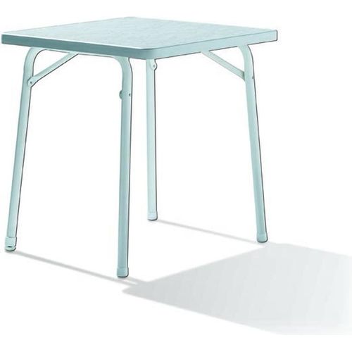 Klapptisch ></noscript>111/ W KT< in Mamor weiß, mecalit®-PRO - 69x72x69cm (BxHxT)