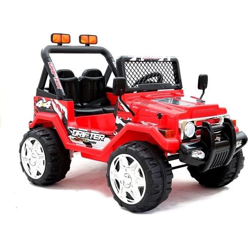 Kinderfahrzeug Raptor 2X45 Doppelsitzer Rot Kinderauto Elektroauto