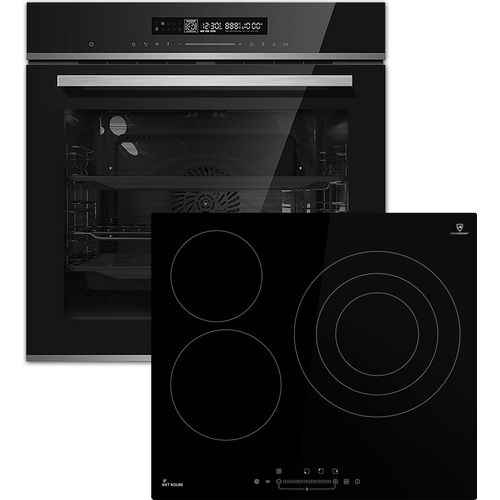 Backofen und Kochfeld SET8017KF593SP