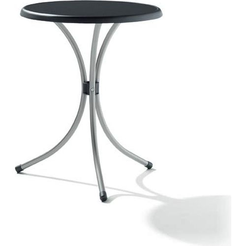 Bistrotisch ></noscript>200 A/ KT< in Schiefer anthrazit, mecalit®-PRO - 72x60cm (HxD)