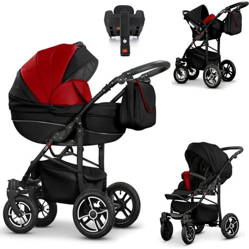 Kinderwagen-Set Craft Eco 5 in 1 inkl. Sportsitz, Autositz, Iso Base und Zubehör - 17 Teile - in 16 Farben