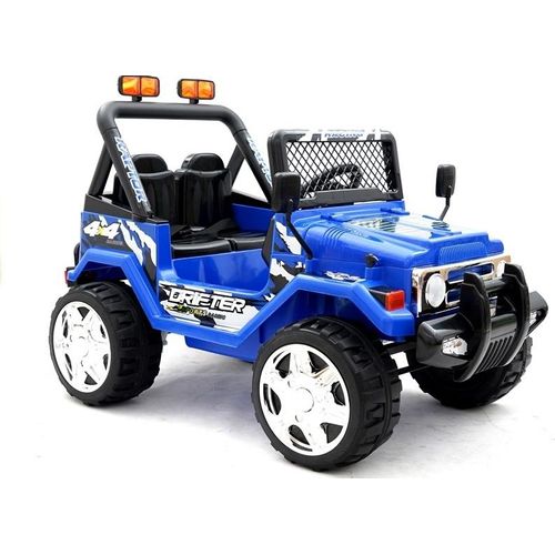 Kinderfahrzeug Raptor Zweisitzer Blau Kinderauto Elektroauto