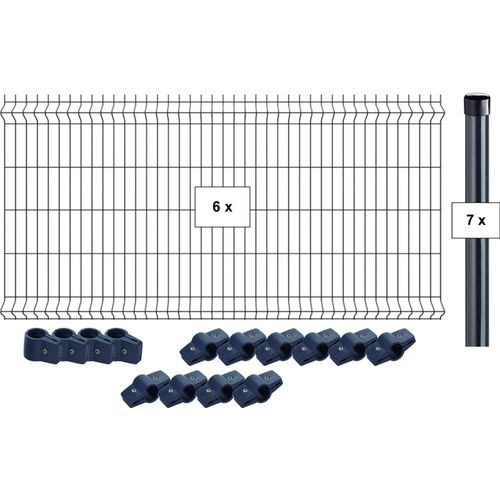 Zaun / Vorgartenzaun / Doppelstabmattenzaun / Strong 4