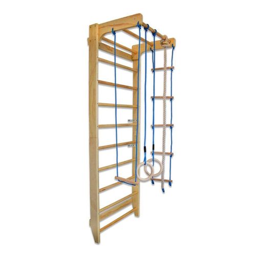 Bituxx Kletterwand Basic Turnwand Klettergerüst Turngerät mit 10 Sprossen bis 120Kg MS-19268