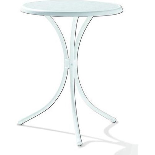 Bistrotisch ></noscript>100/W KT< in Marmor weiß, mecalit®-PRO - 72x60cm (HxD)