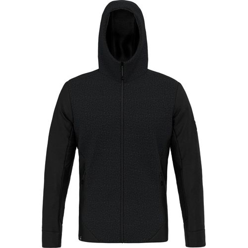 Salewa Fanes Sarner Light Hybrid Herren Strickjacke Kapuzenjacke schwarz 48