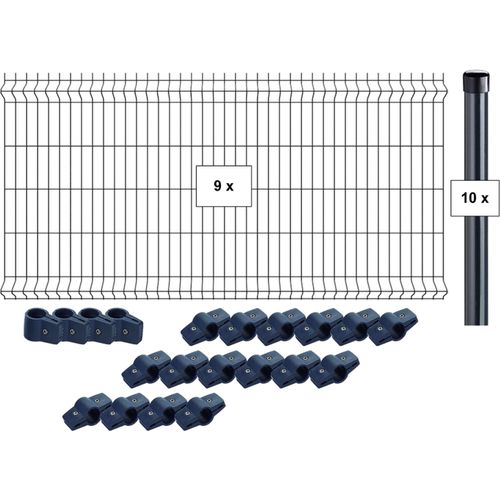 Zaun / Vorgartenzaun / Doppelstabmattenzaun / Strong 7
