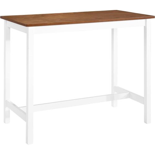 Bartisch Massivholz 108x60x91 cm