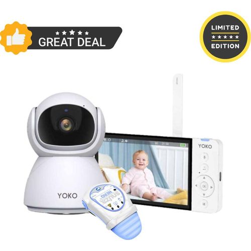 Elektronisches Babyphone YOKO X5 mit Atmungsmonitor SNUZA HERO MD