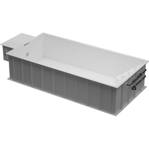 PP-Pool Premiumpaket mit Überdachung 6 m x 3 m x 1,366 m weiß