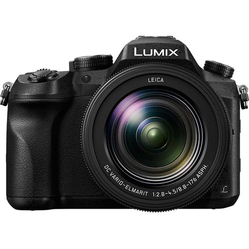 Panasonic Lumix DMC-FZ2000/DMC-FZ2500 20,1 Megapixel Kompaktkamera, 4k Ultra HD Video, 20-fach optischer/2-fach digitaler Zoom, 24 - 480 mm Brennweite, optischer Bildstabilisator, 13,2 x 8,8 mm Live MOS-Sensor, F2,8 (W) - F4,5 (T), 7,62 cm (3 Zoll) klappbares Selfie-Display, Touchscreen, WLAN, YES