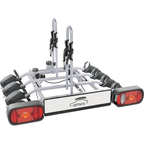 Fahrradträger für 4 Fahrräder 60kg Heckträger Anhängerkupplung abklappbar