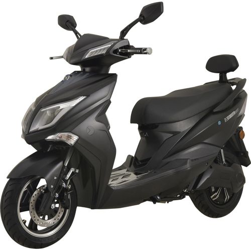 Elektroroller Hawk 45 km/h Blei-Gel-Akku Roller E-Roller E-Scooter 3000 Watt Schwarz