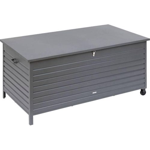 Aufbewahrungsbox MENANGO Graphit M - 195 x 96 x 108 cm - Epoxidbeschichtetes Aluminium - Hespéride