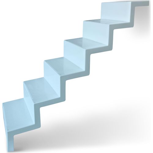 Fertigtreppe Reku - Randbefestigung - 80 cm Meer Blau