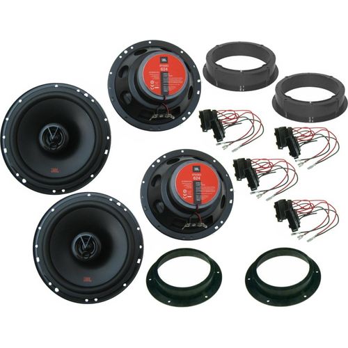 JBL Lautsprecher Set für VW Tiguan 5N AD1 Bj 07-15 Tür vorne hinten 480 Watt