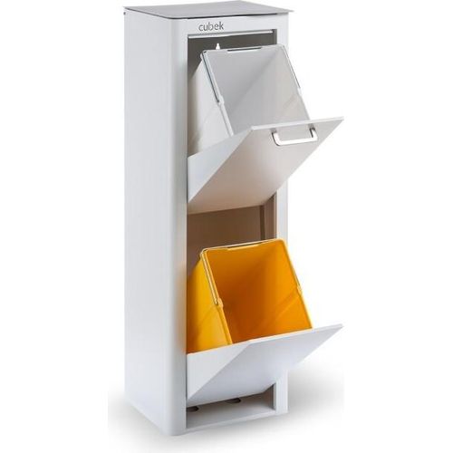 DON HIERRO - CUBEK - Mülleimer / Abfalleimer Mülltrennsystem 40L - 2x20L